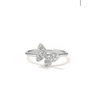 ダイヤモンド K10/K18/PTリング・ブーケ